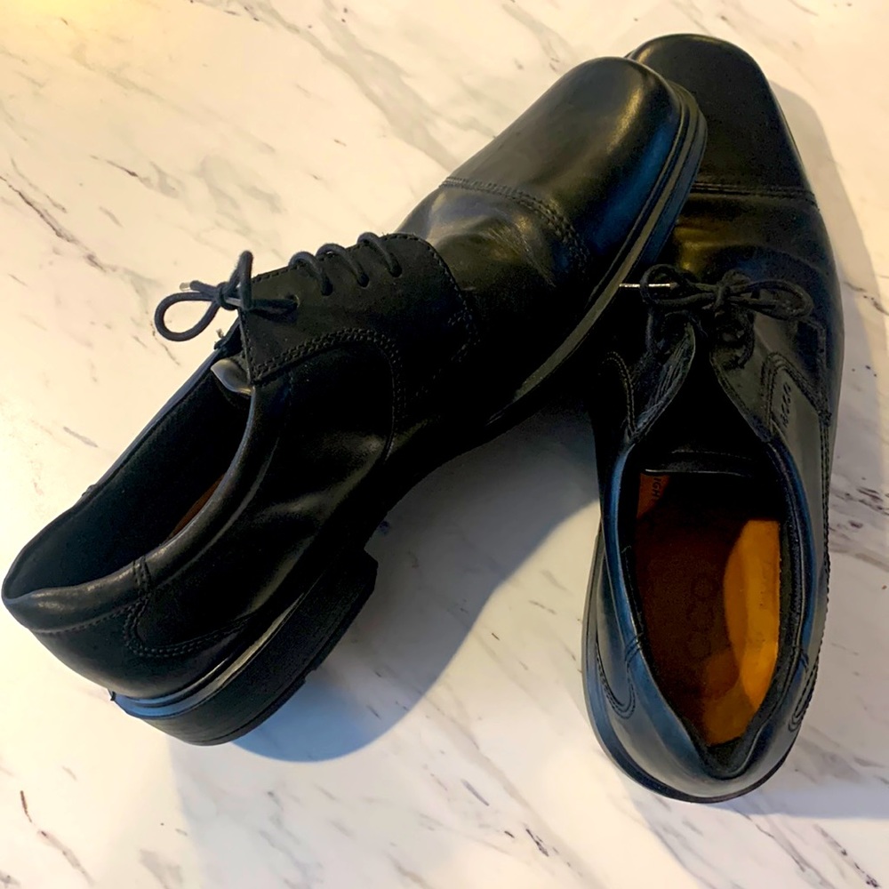 Ecco dress Shoes size 15 49 Eur black